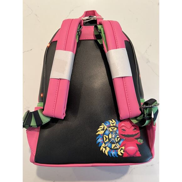 Loungefly Oogie Boogie Neon Cosplay Backpack W/Coin Purse  display picture 2